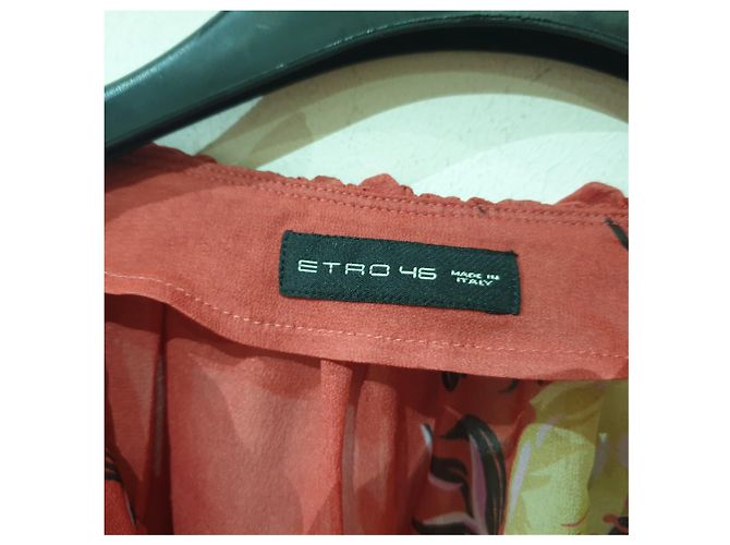 Etro Blumenblousonhemd Mehrfarben - Ansicht 8