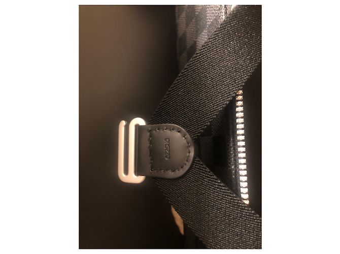 Slender Louis Vuitton - Daimier Graphite Horizon 55 Nero Damier ebene - vista 2