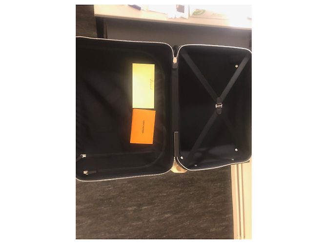 Slender Louis Vuitton - Daimier Graphite Horizon 55 Nero Damier ebene - vista 3