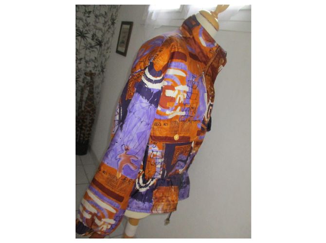 Autre Marque Dino Valiano Silk Long Jacket Multi Color Multiple colors - view 2
