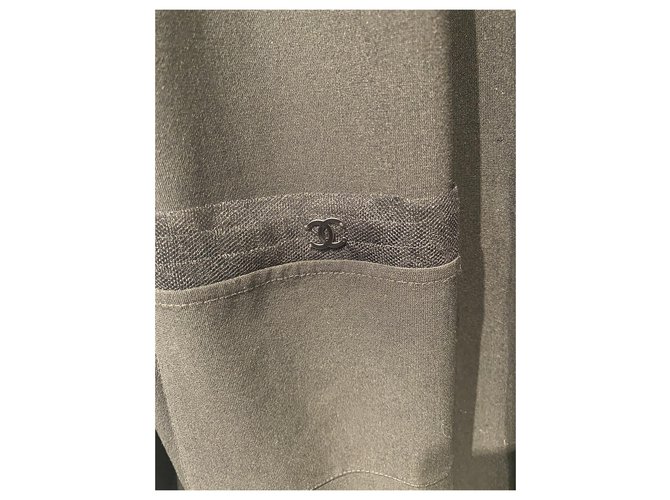 Chanel Malhas Preto - vista 4
