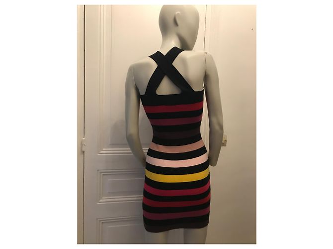 Sonia Rykiel pour H&M Gestreiftes Kleid Mehrfarben - Ansicht 2