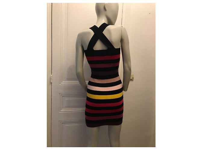 Sonia Rykiel pour H&M Gestreiftes Kleid Mehrfarben - Ansicht 3