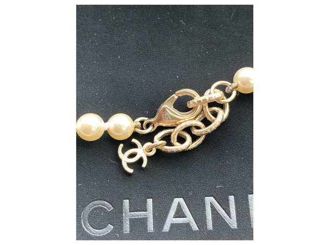 Chanel Collane Bianco - vista 3