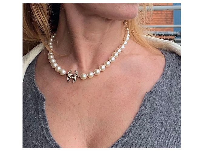 Chanel Collane Bianco - vista 7
