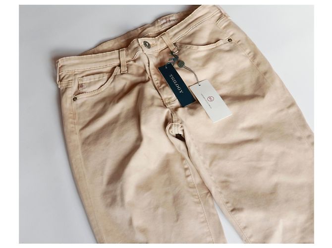 Adriano Goldschmied The Prima Jeans Sulphur & Dune Areia - vista 3