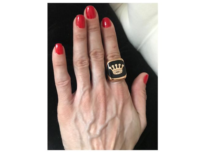 Autre Marque GAVELLO Diamond Crown Siegelring - Ansicht 2