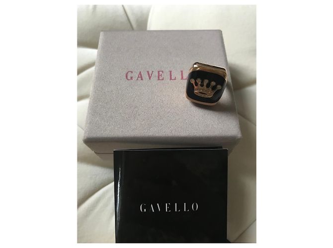Autre Marque GAVELLO Diamond Crown Siegelring - Ansicht 3