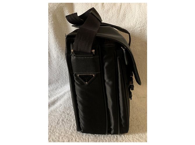 Prada Borsa messanger in nylon - vista 3