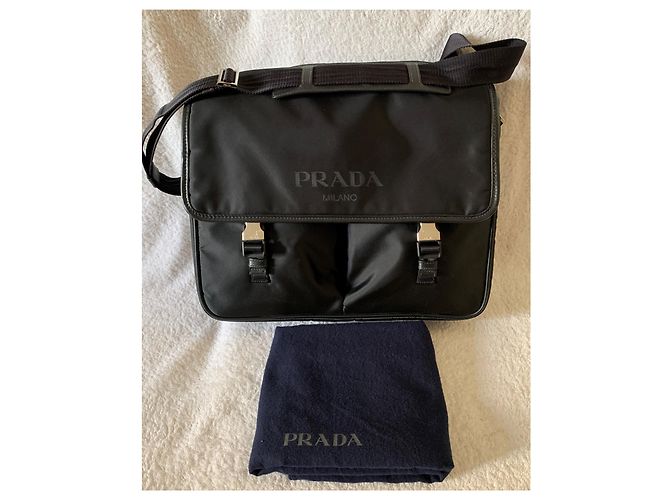 Prada Borsa messanger in nylon - vista 9