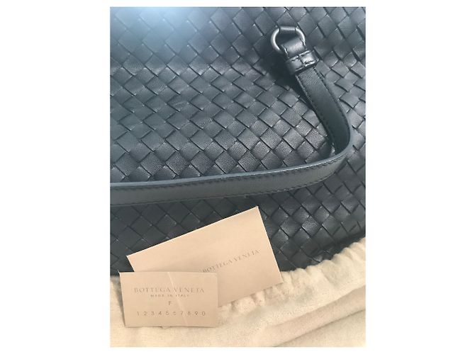 Borsa a mano Bottega Veneta in pelle nera Nero - vista 6