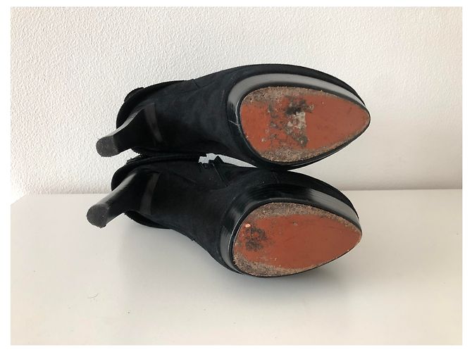 Rachel Zoe Ava KidSuede Nero - vista 8