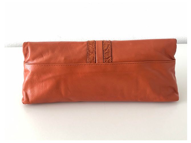 Bamboo Gucci Pochette in pelle di bambù Arancione - vista 2