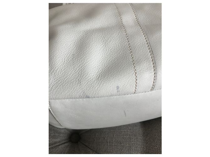 Borsa a tracolla Coach in pelle bianca Bianco - vista 4