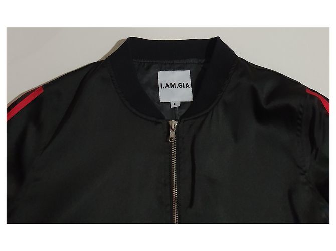 Autre Marque I.Am.Gia Trainingsjacke Schwarz Größe L - Ansicht 2