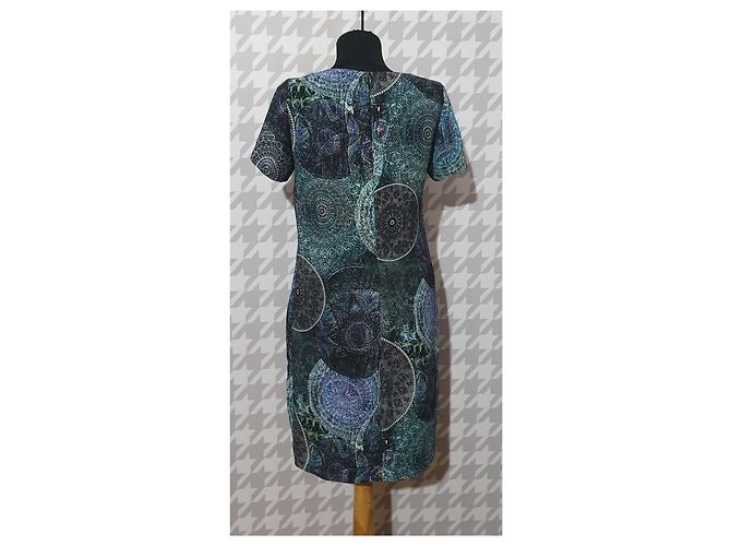Autre Marque Piu & Piu Kleid Mehrfarbig Polyester Größe 36 Mehrfarben - Ansicht 3