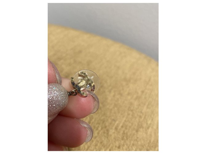 Chanel Aretes Dorado - vista 3
