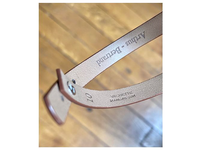 Bracciale Arthus-Bertrand Equus in argento e pelle marrone - vista 5