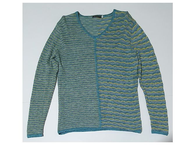 Autre Marque SOL Pullover Baby-Alpaka und Leinen mehrfarbig Größe L Mehrfarben - Ansicht 4