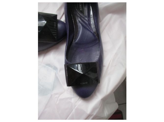 Mocassini Vic Matié in pelle viola Porpora - vista 8