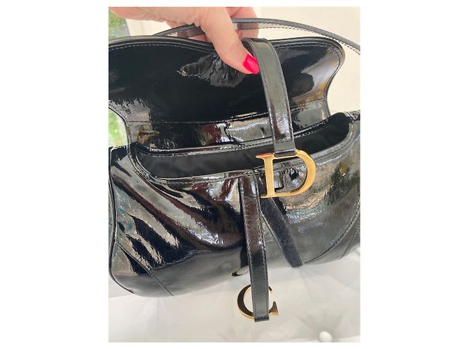Saddle SELLA DIOR CUIR VERNIS - vista 7