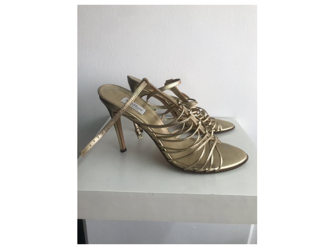 Sandali da donna Max Mara D'oro - vista 2
