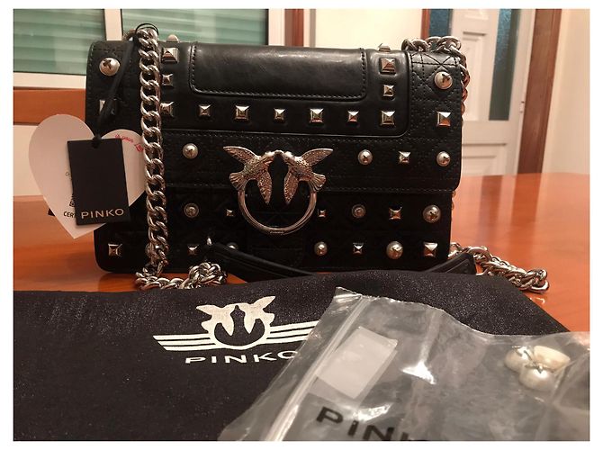 Pinko Love Bag Idillio in pelle Nero - vista 2