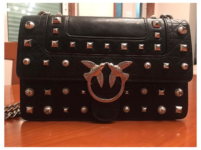 Pinko Love Bag Idillio in pelle Nero - vista 3