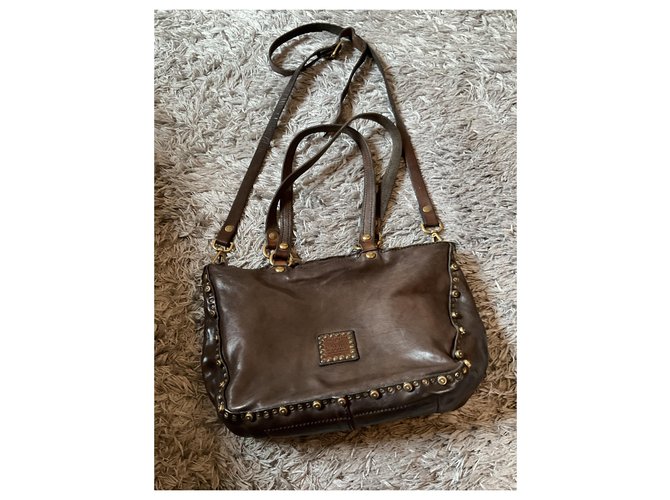 Borsa Campomaggi Marrone - vista 3