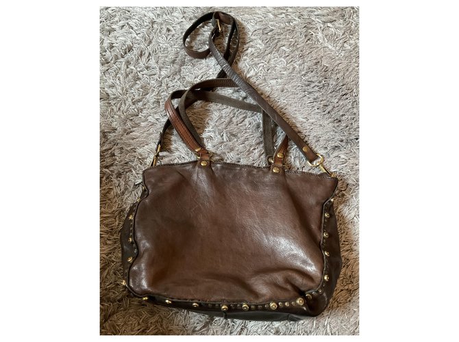 Borsa Campomaggi Marrone - vista 4
