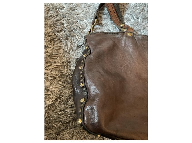 Borsa Campomaggi Marrone - vista 5
