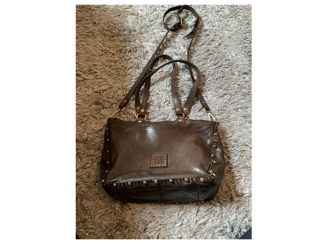 Borsa Campomaggi Marrone - vista 7