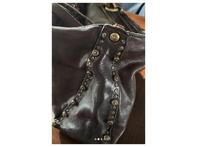 Borsa Campomaggi Marrone - vista 8