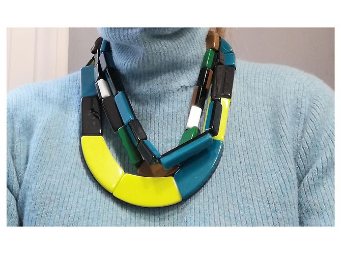 Marni For H&M Conjunto de tres collares Multicolor - vista 4