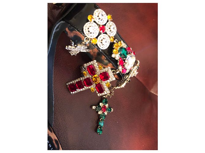 Décolleté Philipp Plein con Cristalli Taglia 41 Multicolore - vista 4
