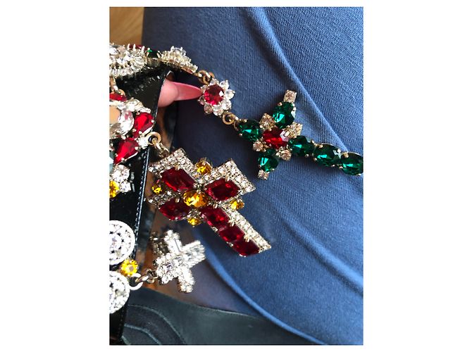 Décolleté Philipp Plein con Cristalli Taglia 41 Multicolore - vista 6