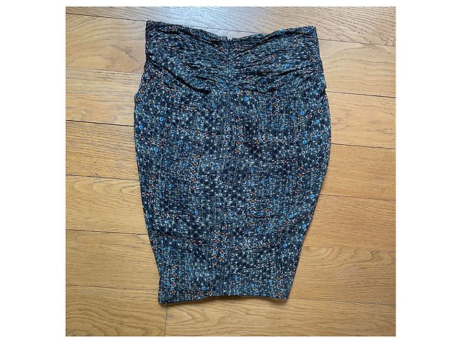 Isabel Marant Pour H&M falda de seda - vista 4