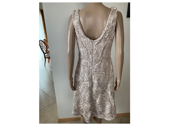 Autre Marque Completo Abito Ten e Giacca Phase Eight Limited Edition Beige - vista 5