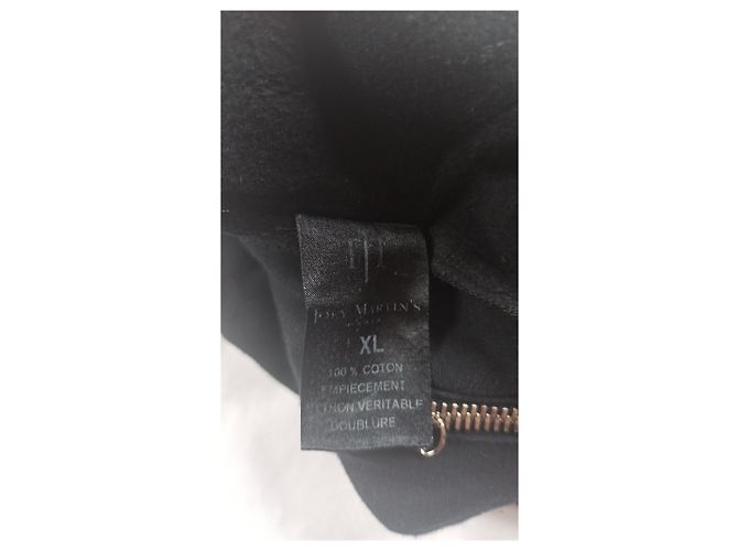 Autre Marque Joey MARTIN'S Jogginghose Schwarz Baumwolle und Python XL - Ansicht 8