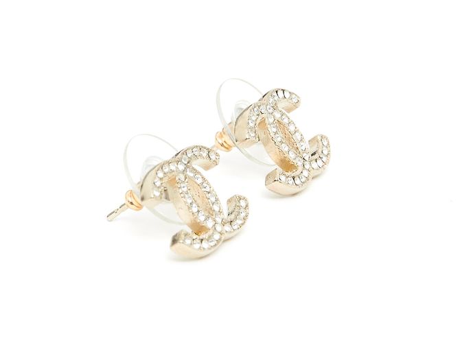 Chanel Boucles d'oreilles Doré - vue 2