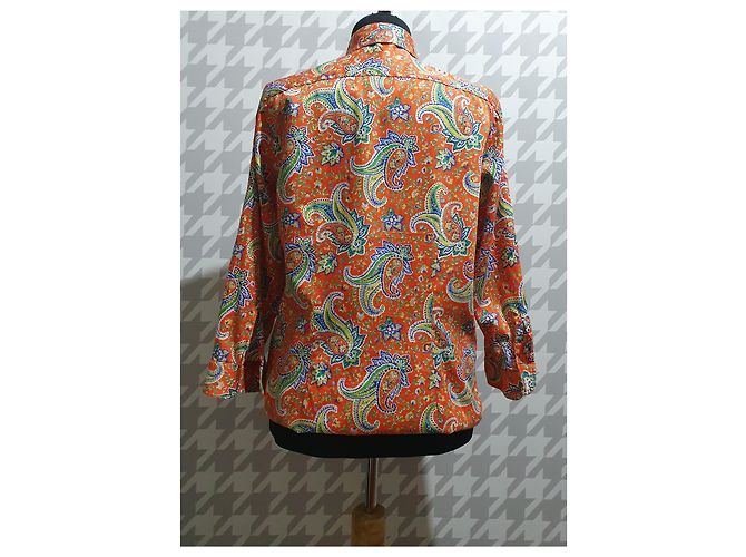 Camisa de algodón Lauren Ralph Lauren Multicolor - vista 3