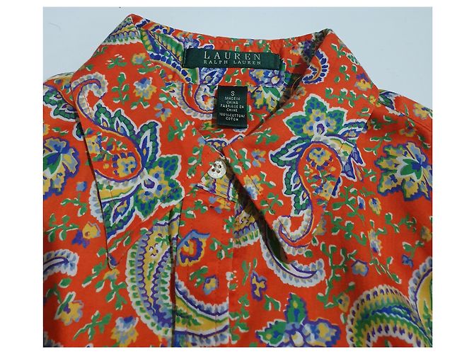 Camisa de algodón Lauren Ralph Lauren Multicolor - vista 4
