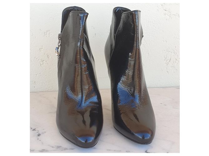 Autre Marque Botines NINALILOU de charol negro 40 - vista 4