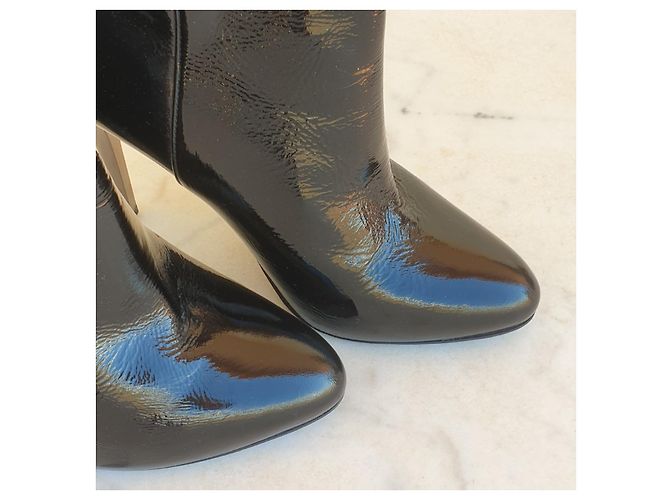 Autre Marque Botines NINALILOU de charol negro 40 - vista 8
