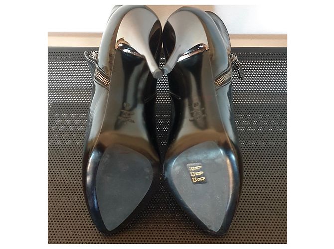 Autre Marque Botines NINALILOU de charol negro 40 - vista 9