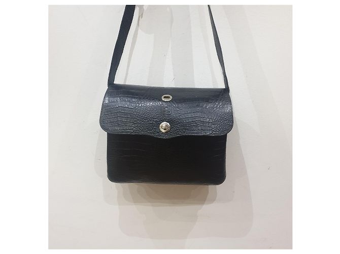 Fendi Vintage Umhängetasche Schwarz - Ansicht 15