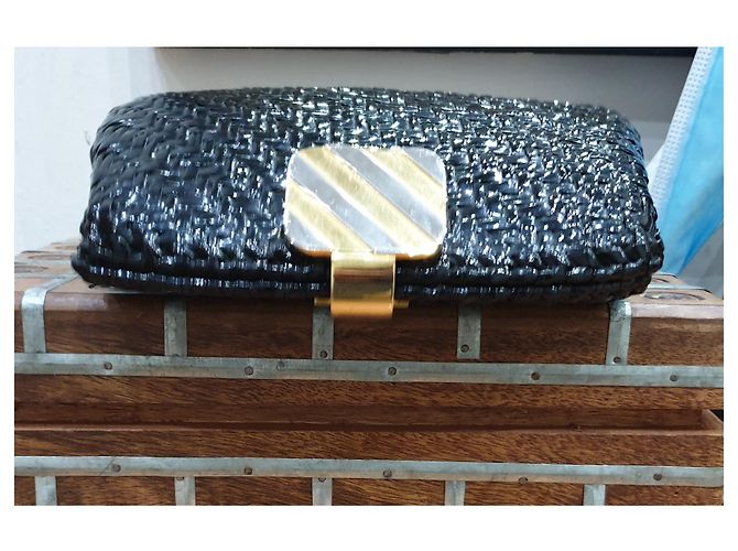 Rodo clutch pochette borsa nera Nero - vista 12