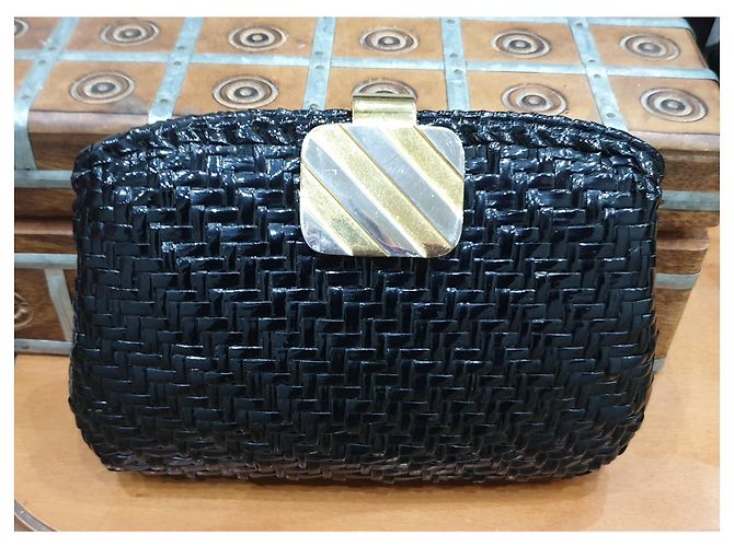 Rodo clutch pochette borsa nera Nero - vista 2