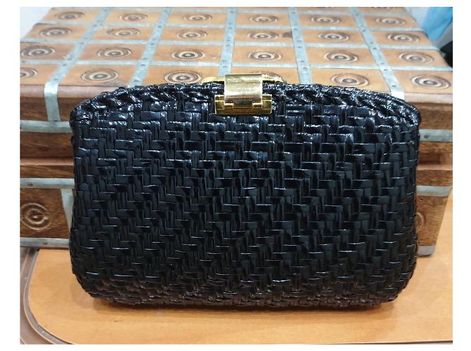 Rodo clutch pochette borsa nera Nero - vista 3