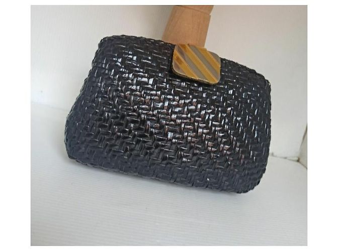 Rodo clutch pochette borsa nera Nero - vista 5